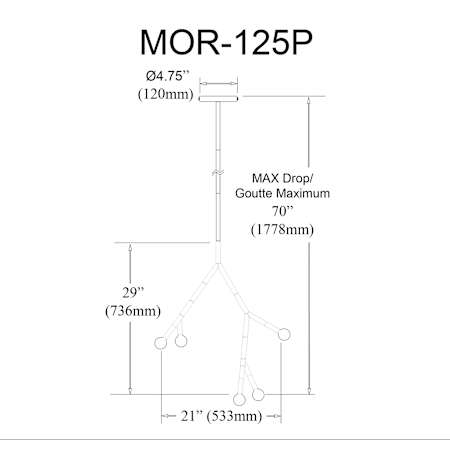 A large image of the Dainolite MOR-125P Alternate Image