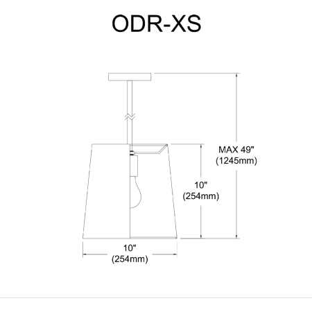 A large image of the Dainolite ODR-XS-698 Alternate Image