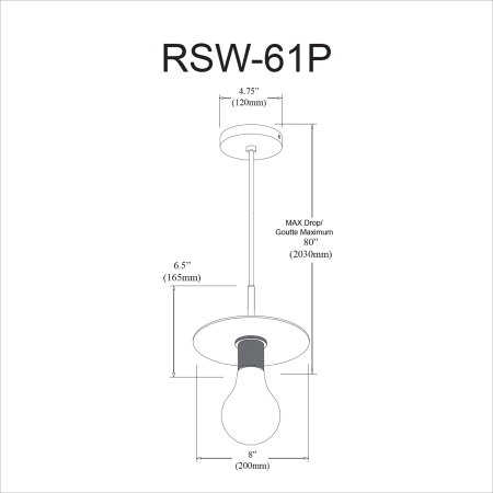 A large image of the Dainolite RSW-61P Alternate Image