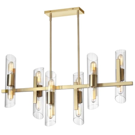 A large image of the Dainolite SAM-4012HC Aged Brass