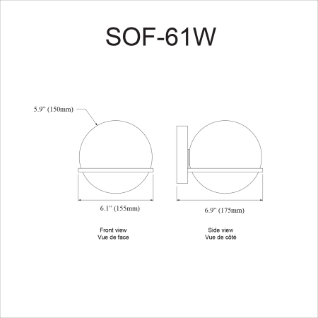 A large image of the Dainolite SOF-61W Alternate Image