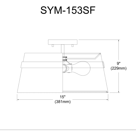 A large image of the Dainolite SYM-153SF Alternate Image