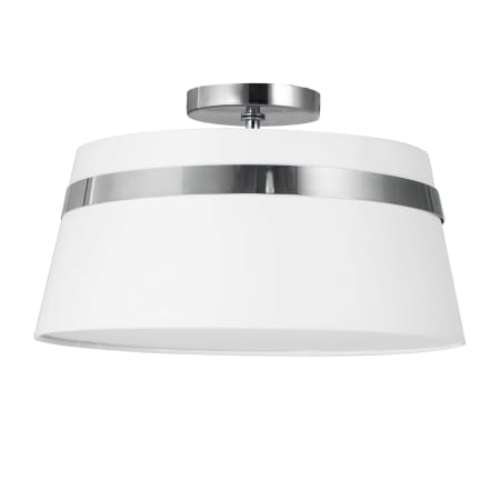 A large image of the Dainolite SYM-153SF Polished Chrome / White