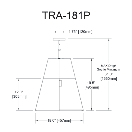 A large image of the Dainolite TRA-181P Alternate Image