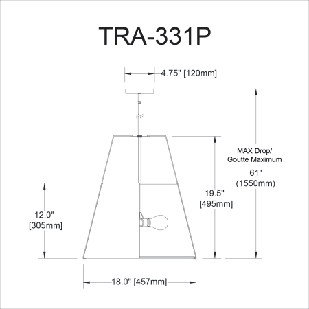 A large image of the Dainolite TRA-331P Alternate Image