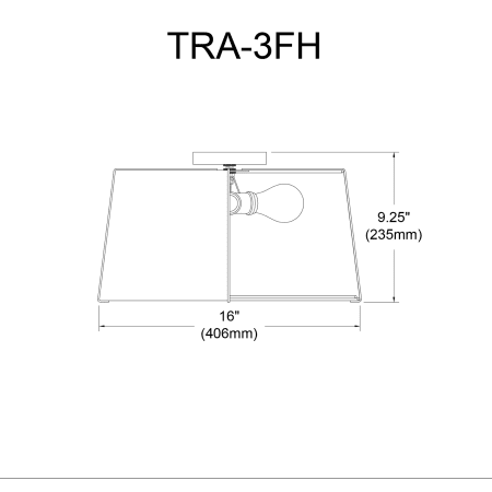 A large image of the Dainolite TRA-3FH Alternate Image