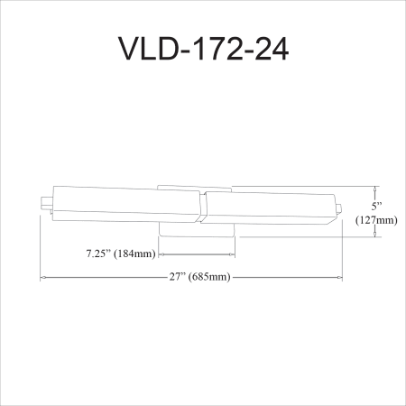 A large image of the Dainolite VLD-172-24 Alternate Image