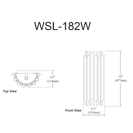 A large image of the Dainolite WSL-182W Alternate Image
