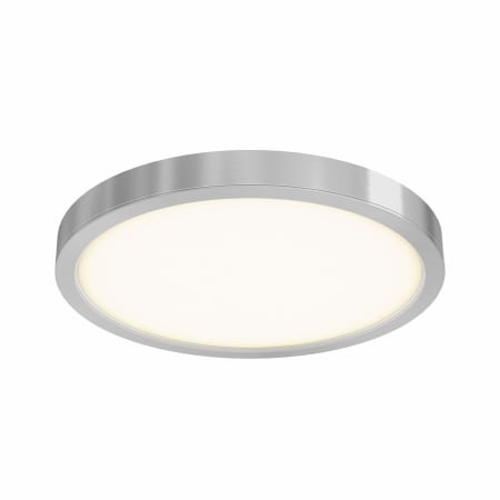 A large image of the DALS Lighting CFLEDR14-CC Satin Nickel