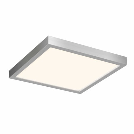 A large image of the DALS Lighting CFLEDSQ10-CC Satin Nickel