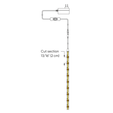 A large image of the DALS Lighting COBTP1M Alternate Image