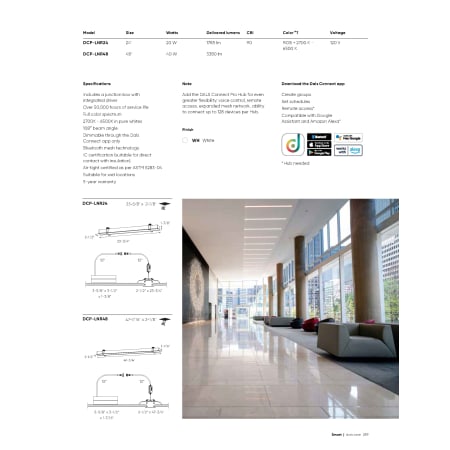 A large image of the DALS Lighting DCP-LNR48 Alternate Image