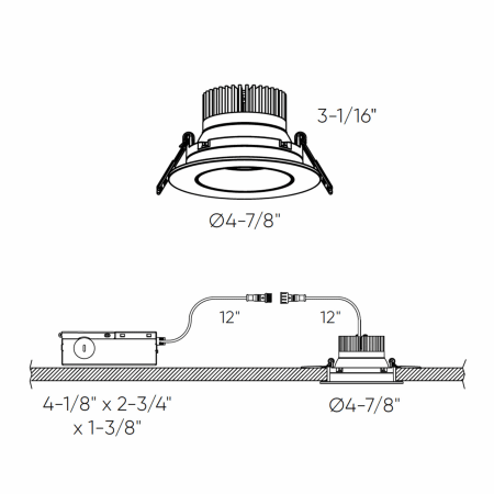 A large image of the DALS Lighting GBR04-CC Alternate image