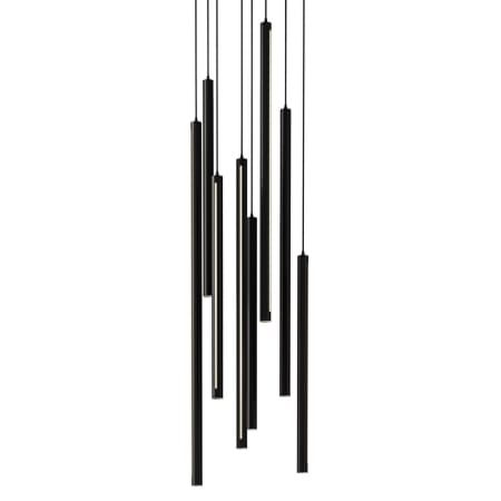 A large image of the DALS Lighting PDLED120-8 Black