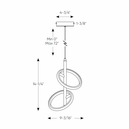 A large image of the DALS Lighting RRPD2-CC Alternate Image