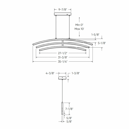 A large image of the DALS Lighting W3PD36-CC Alternate image