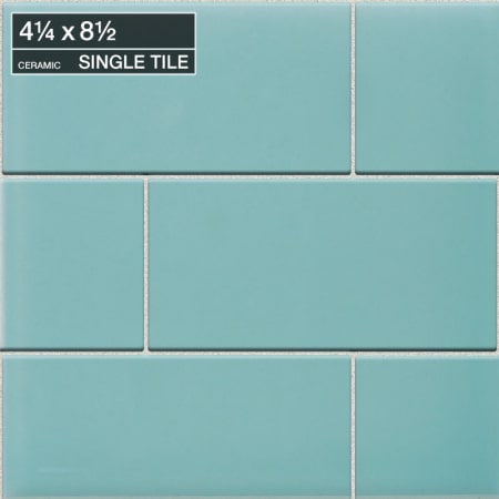 A large image of the Daltile 0148MODP Aqua Glow