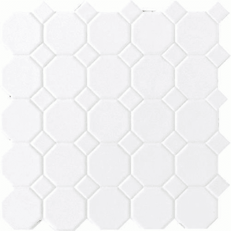 A large image of the Daltile 65012OCTMSP White