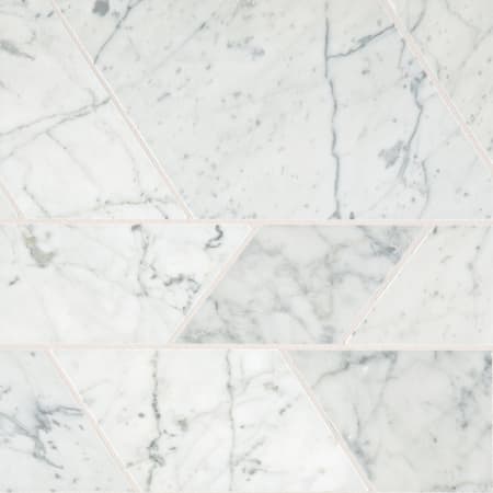 A large image of the Daltile MMODERNMSL Carrara White