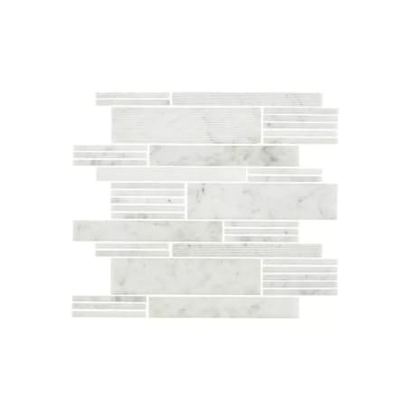 A large image of the Daltile MMODLINMSL-SAMPLE Carrara White