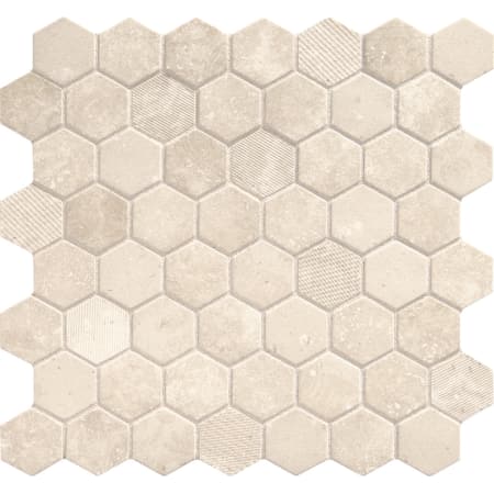 A large image of the Daltile VH15HEXP Antique Beige