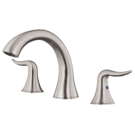 A large image of the Danze D300921T Brushed Nickel