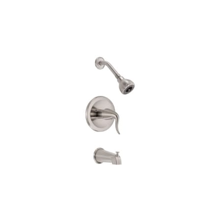A large image of the Danze D510021T Brushed Nickel