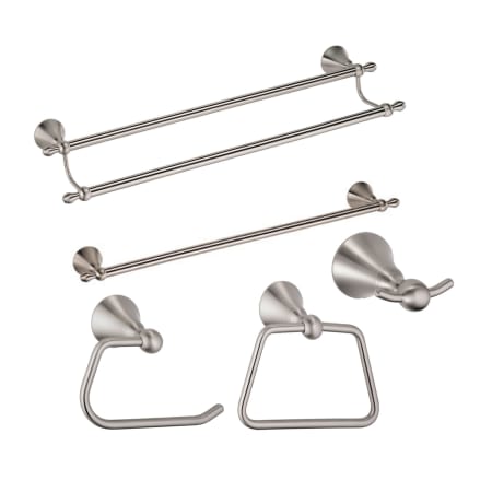 A large image of the Danze Bannockburn Best Accessory Pack 1 Brushed Nickel