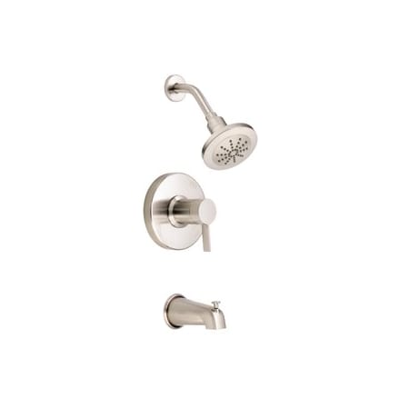 A large image of the Danze D512030T Brushed Nickel