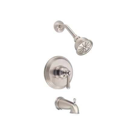 A large image of the Danze D512057T Brushed Nickel