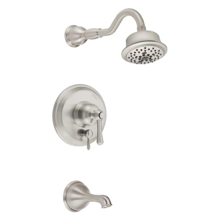 A large image of the Danze D512157T Brushed Nickel