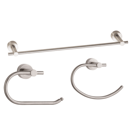 A large image of the Danze Parma Good Accessory Pack 2 Brushed Nickel