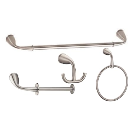 A large image of the Danze Plymouth Better Accessory Pack 2 Brushed Nickel