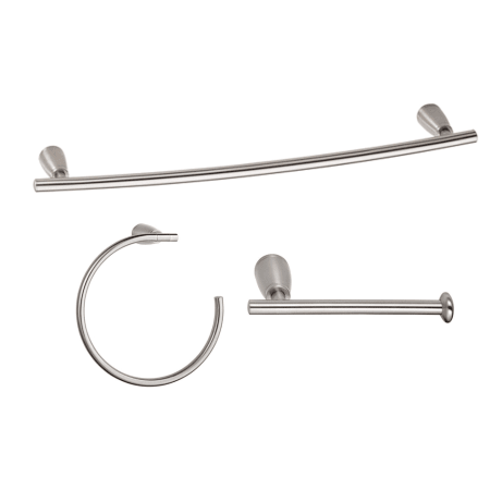 A large image of the Danze Sonora Good Accessory Pack 1 Brushed Nickel
