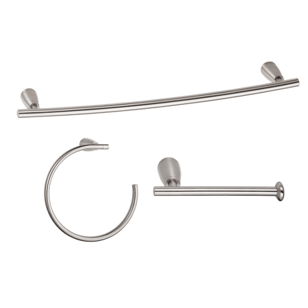 A large image of the Danze Sonora Good Accessory Pack 2 Brushed Nickel