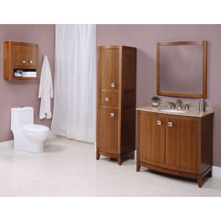 DecoLav 5241-ESP Espresso Gavin 30" Wood Vanity Cabinet Only with