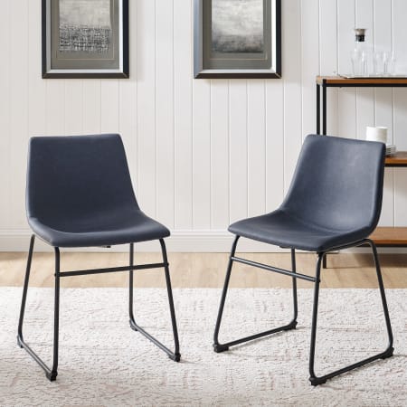 A large image of the Delacora WE-BDHL18 Azure Blue