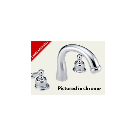 A large image of the Delta 2766CBLHP Polished Chrome/Brass