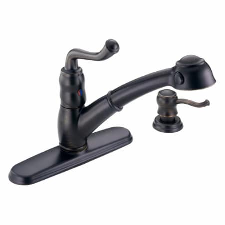 Delta saxony single-handle faucet