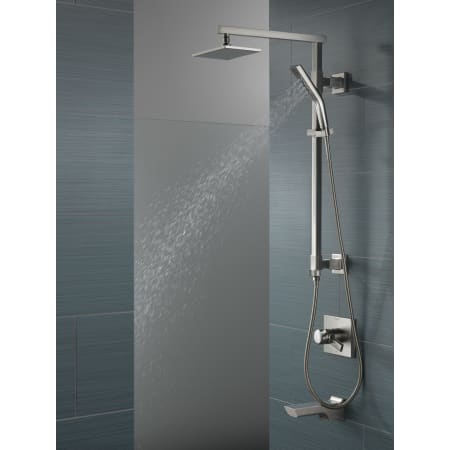 Delta 58420 Chrome Emerge Angular 26 Quot Shower Column With