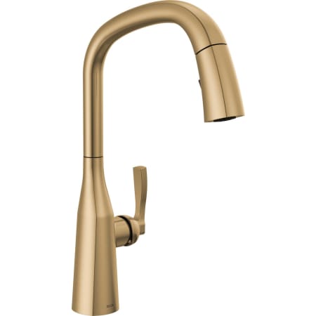 A large image of the Delta 9176-PR-DST Lumicoat Champagne Bronze