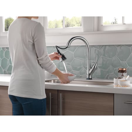 Delta 9181t Ar Dst Arctic Stainless Esque Pull Down Spray