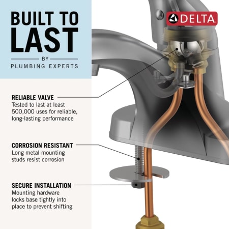 A large image of the Delta B2510LF Alternate Image