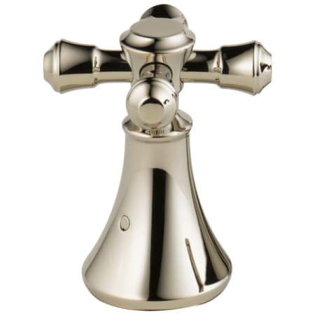 A large image of the Delta H695 Brilliance Polished Nickel
