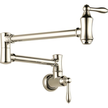 A large image of the Delta 1177LF Polished Nickel
