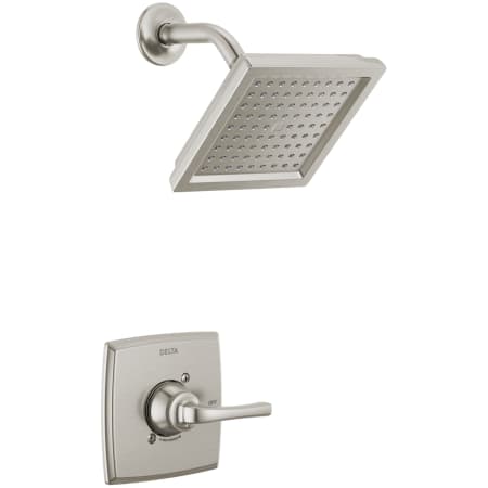 A large image of the Delta 142864 SpotShield Brushed Nickel
