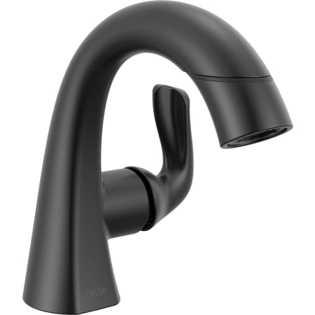A large image of the Delta 15840LF-PD Matte Black