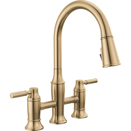 A large image of the Delta 2384L-DST Lumicoat Champagne Bronze