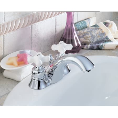 Delta 2530 Lhp Chrome Double Handle Centerset Bathroom Faucet Less