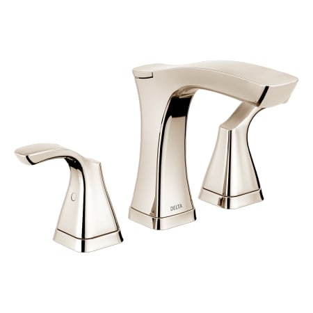 A large image of the Delta 3552-MPU-DST Brilliance Polished Nickel